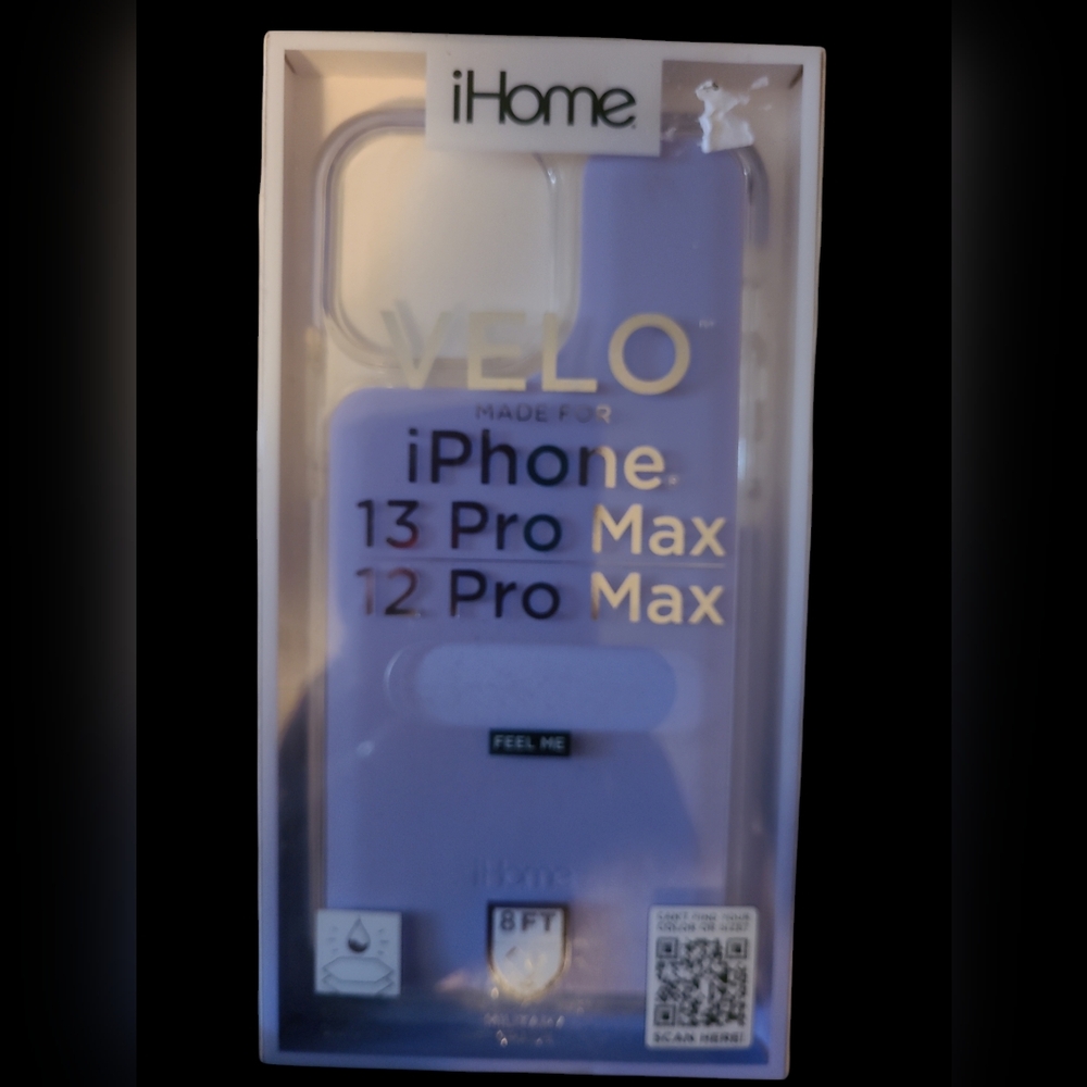 iHome Purple iPhone 13/12 Pro Max Case